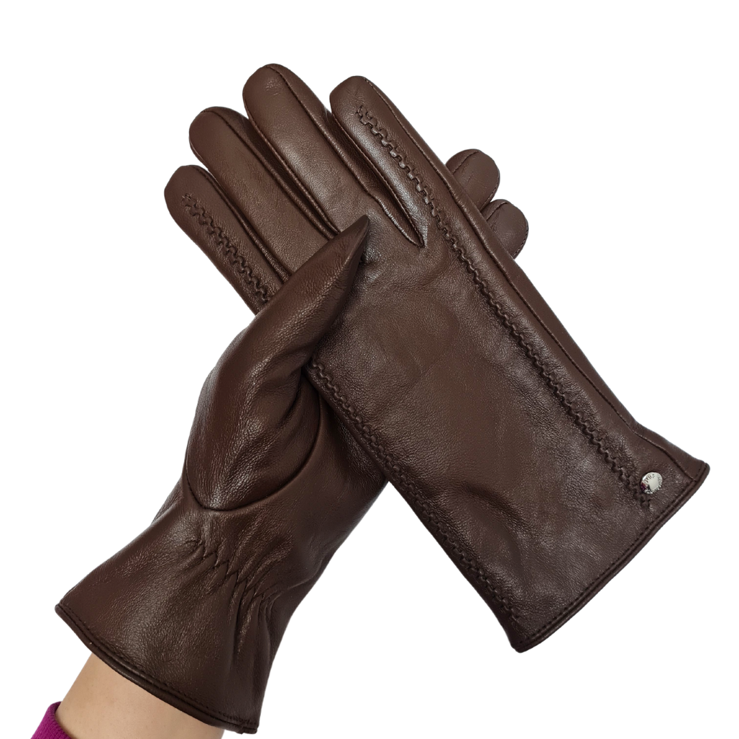 CLUB ROCHELIER LADIES CLASSIC LEATHER GLOVE, TOUCH