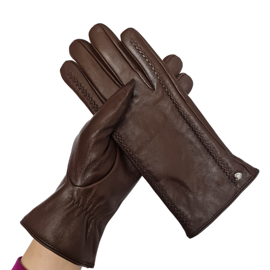 CLUB ROCHELIER LADIES CLASSIC LEATHER GLOVE, TOUCH