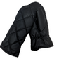 NICCI LADIES QUILTED PU MITTEN