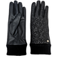 CLUB ROCHELIER LEATHER GLOVE WITH IMPRINTED SMILEY
