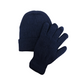 NICCI UNISEX HAT AND GLOVE SET FROM RECYLCELD YARN