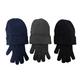 NICCI UNISEX HAT AND GLOVE SET FROM RECYLCELD YARN