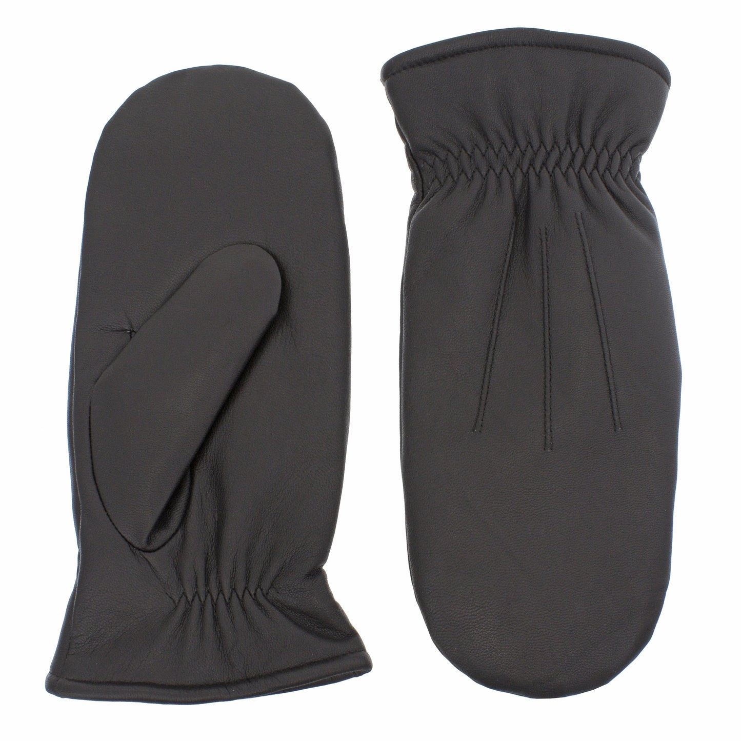 NICCI MEN'S CLASSIC GOAT SKIN LEATHER MITTEN