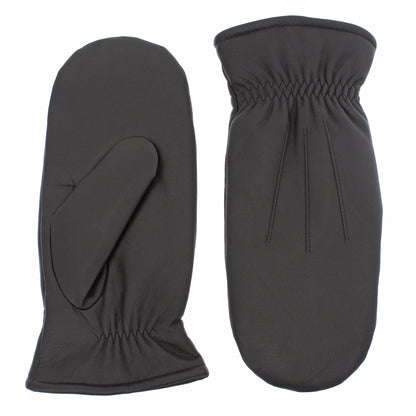 NICCI MEN'S CLASSIC GOAT SKIN LEATHER MITTEN