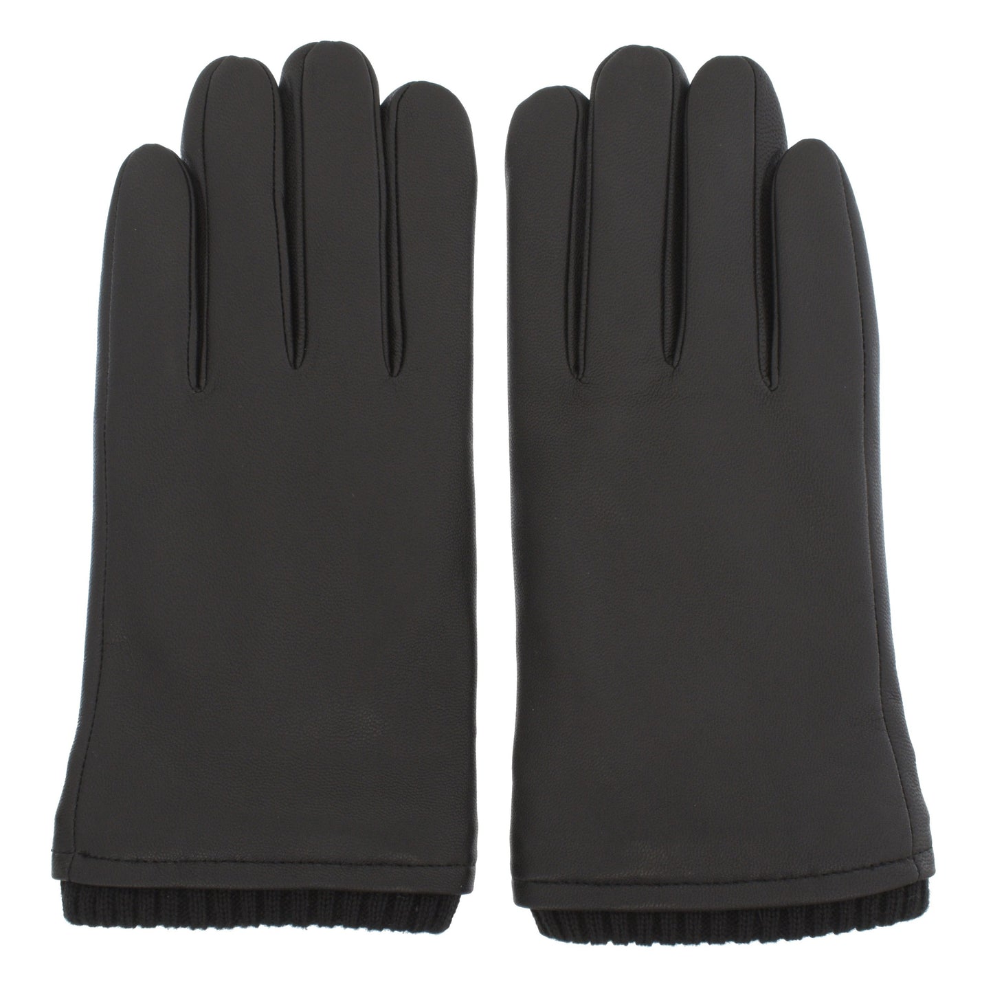 NICCI MEN'S CLASSIC GOAT SKIN LEATHER GLOVE WITH CUFF, TOUCH