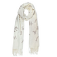 NICCI LADIES VISCOSE SCARF WITH WORDING