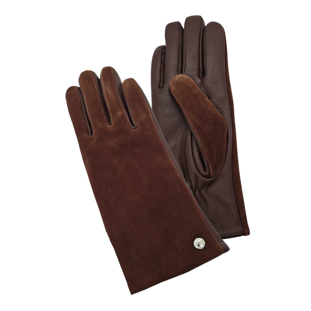 CLUB ROCHELIERE LADIES SUEDE AND LEATHER GLOVES