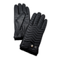 CLUB ROCHELIER MEN'S LEATHER GLOVE WITH RIBBED DETAIL