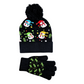 NICCI 2 PIECE HOLIDAY HAT GLOVE SET