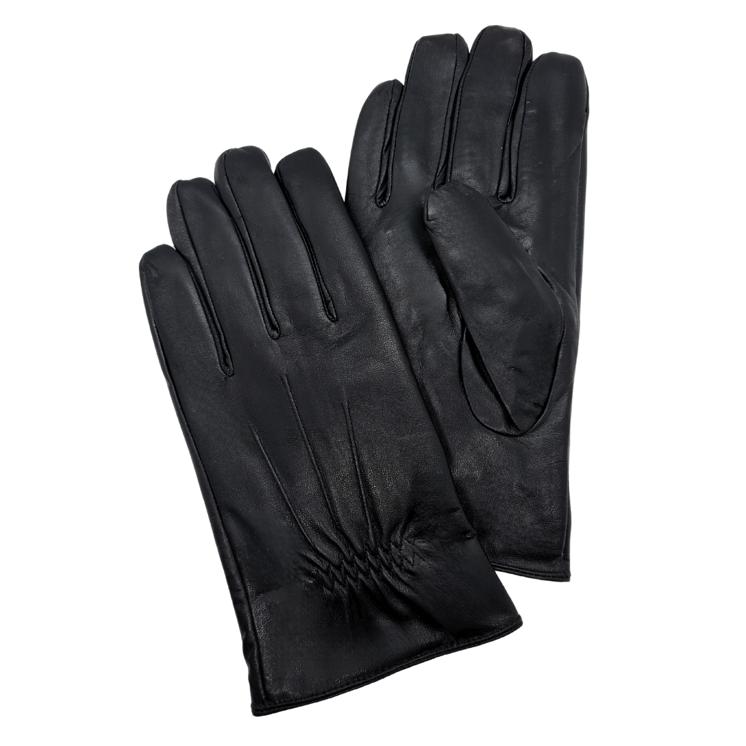 NICC MEN'S CLASSIC ONE PIECE GOAT SKIN LEATHER GLOVE WITH TOUCH