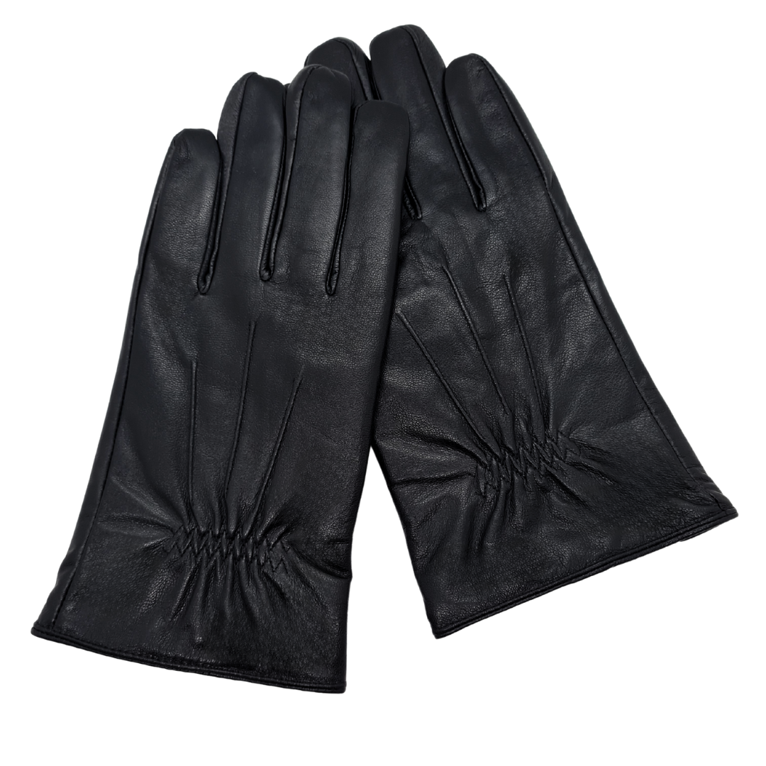 NICC MEN'S CLASSIC ONE PIECE GOAT SKIN LEATHER GLOVE WITH TOUCH