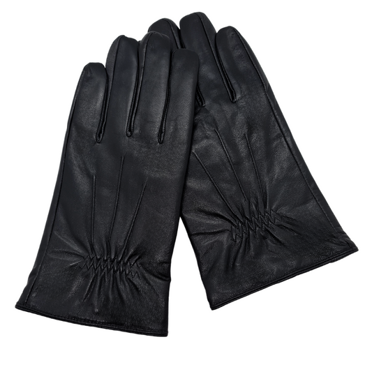 NICC MEN'S CLASSIC ONE PIECE GOAT SKIN LEATHER GLOVE WITH TOUCH