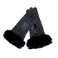 CLUB ROCHELIER LADIES GLOVE WITH FAUX FUR CUFF