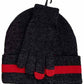 NICCI UNISEX HAT & GLOVE SET WITH TOUCH CAPABLE