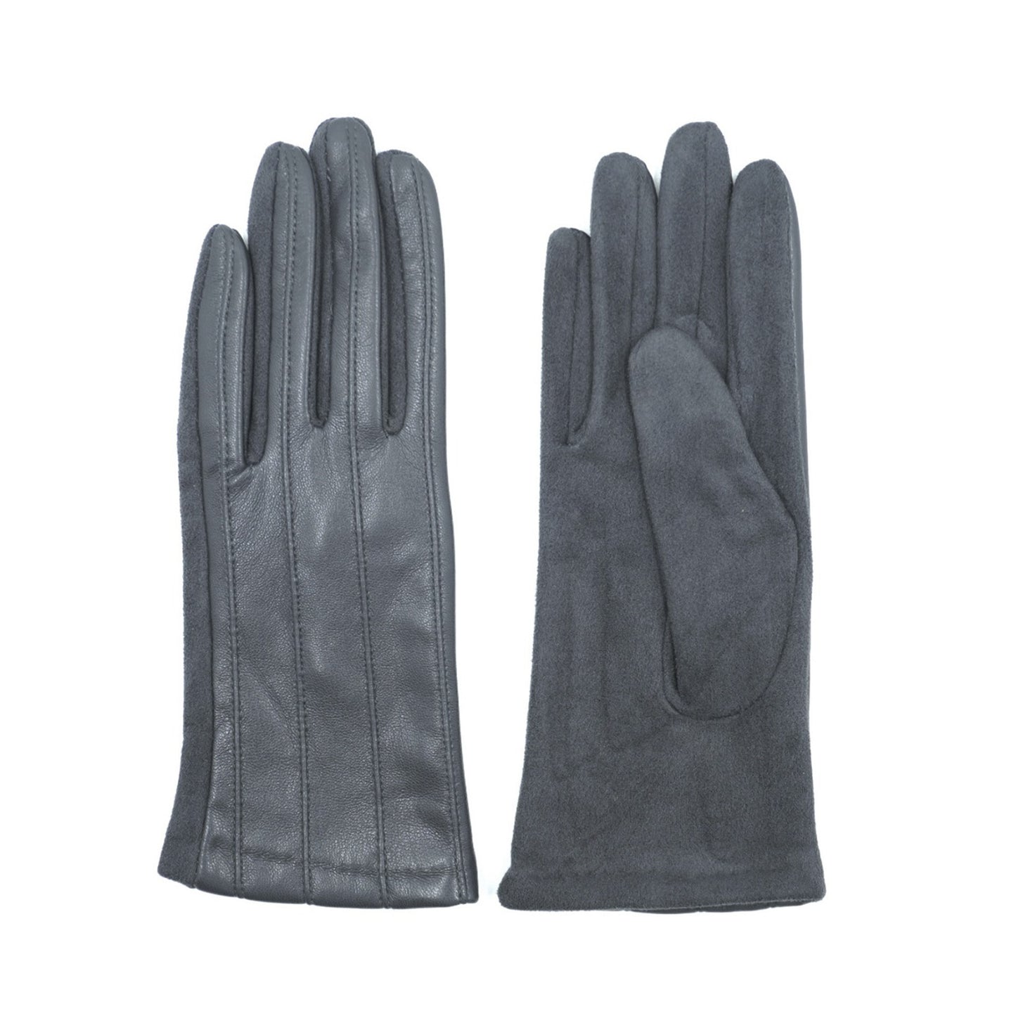 CLUB ROCHELIER LADIES PU/FAUX SUEDE GLOVE