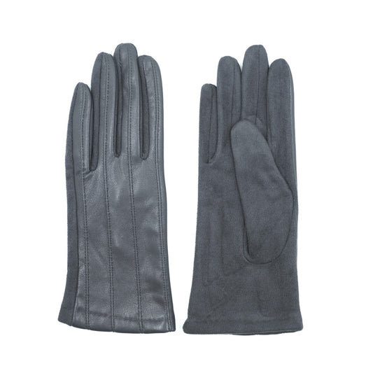 CLUB ROCHELIER LADIES PU/FAUX SUEDE GLOVE