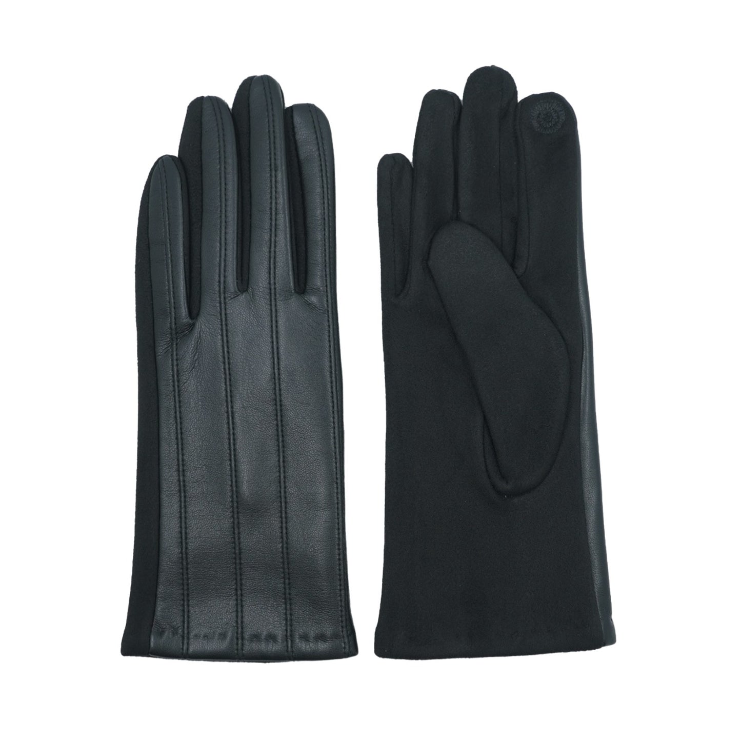 CLUB ROCHELIER LADIES PU/FAUX SUEDE GLOVE