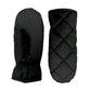 NICCI LADIES QUILTED PU MITTEN