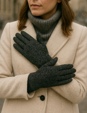 CLUB ROCHELIER LADIES KNIT SPARKLE GLOVE