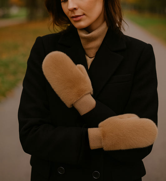 Club Rochelier Ladies Fun Fur Mitt