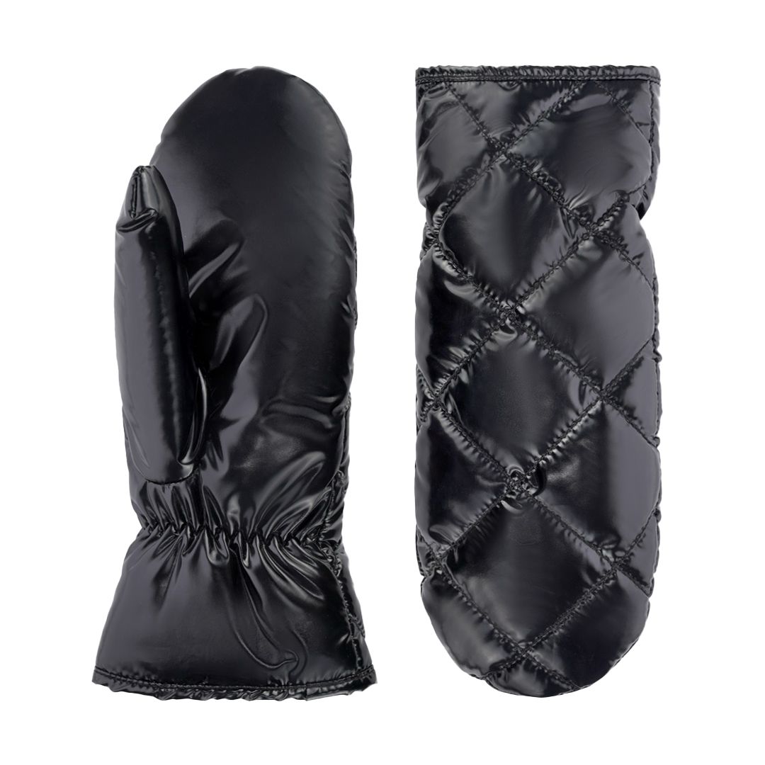 CLUB ROCHELIER LADIES METALLIC QUILTED PUFFER MITT