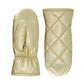 CLUB ROCHELIER LADIES METALLIC QUILTED PUFFER MITT