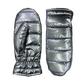 CLUB ROCHELIER LADIES METALLIC QUILTED PUFFER MITTEN