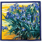 LADIES 100% POLYESTER FLORAL PRINT 90X 90 SCARF