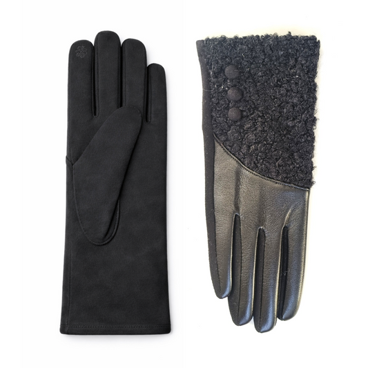 NICCI Ladies PU and Berber Glove