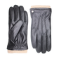 Classic Men's Leather Glove With Three Points & Knit Cuff