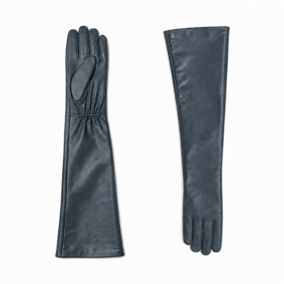 Luxury Opera-Length Sheepskin Leather Gloves