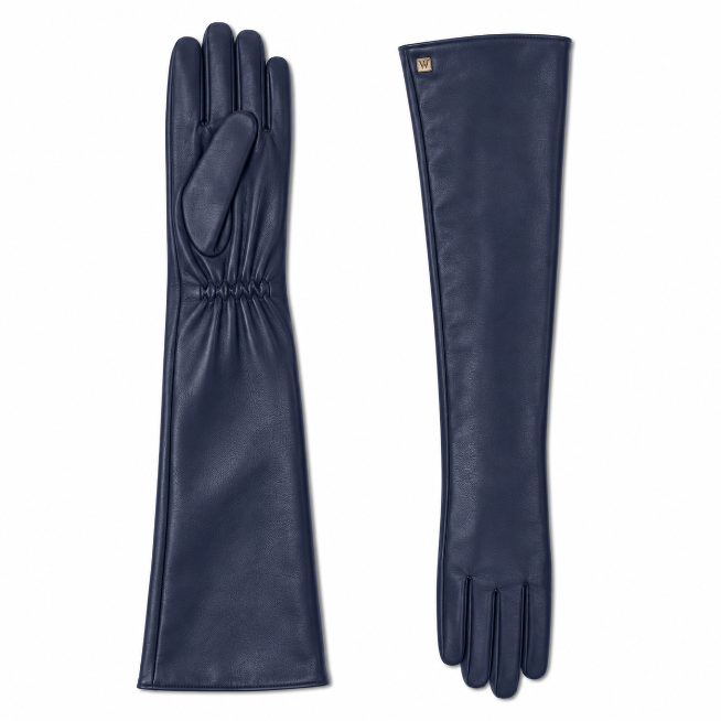 Luxury Opera-Length Sheepskin Leather Gloves
