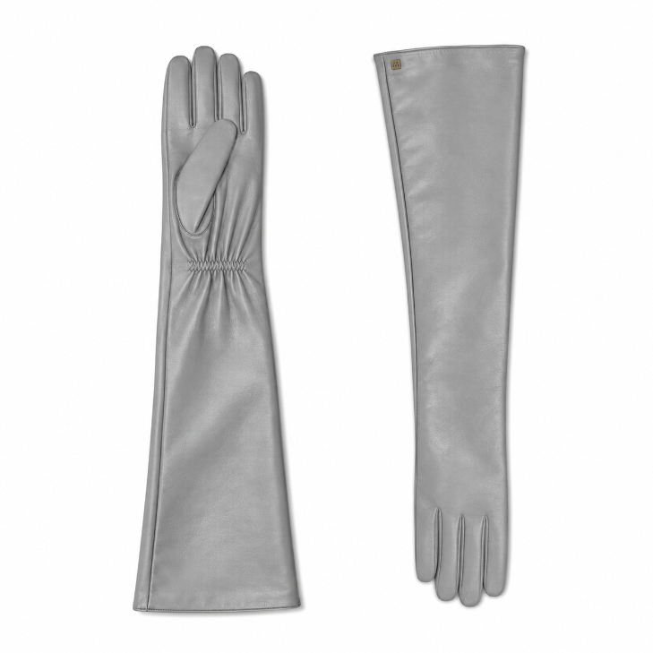 Luxury Opera-Length Sheepskin Leather Gloves