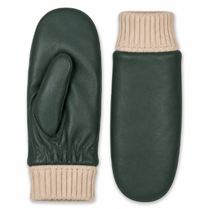 Luxury Ladies Leather Mittens