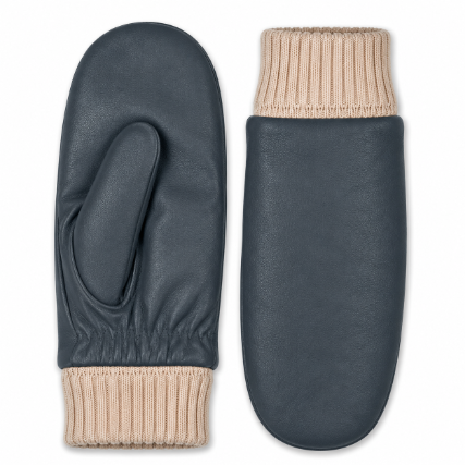 Luxury Ladies Leather Mittens