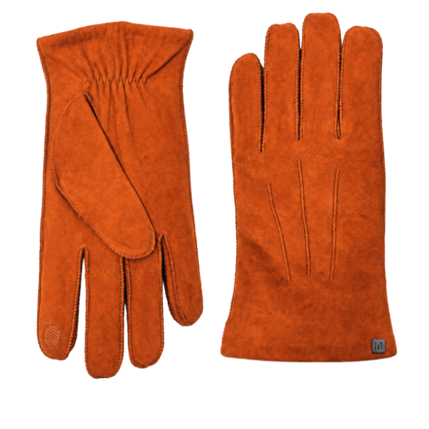 Men's Luxury Cow Suede Leather Gloves