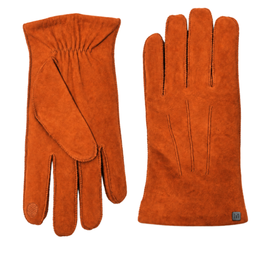 Men's Luxury Cow Suede Leather Gloves