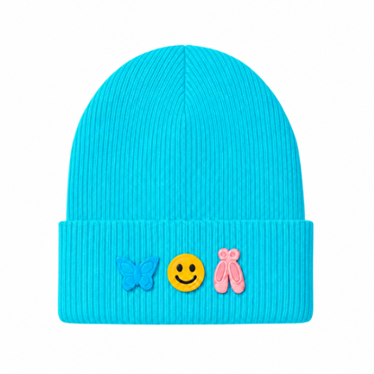 Kids/Tweens' Knit Hat with Removable Charms